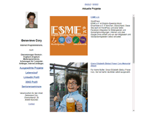 Tablet Screenshot of cory.de